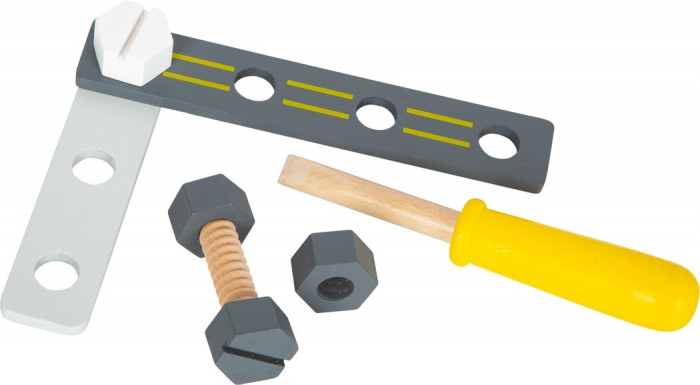 Set de Constructie din Lemn Scule & Piese [3]