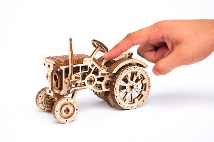 Macheta Tractor din Lemn [5]