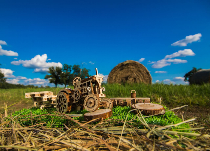 Macheta Tractor din Lemn [2]