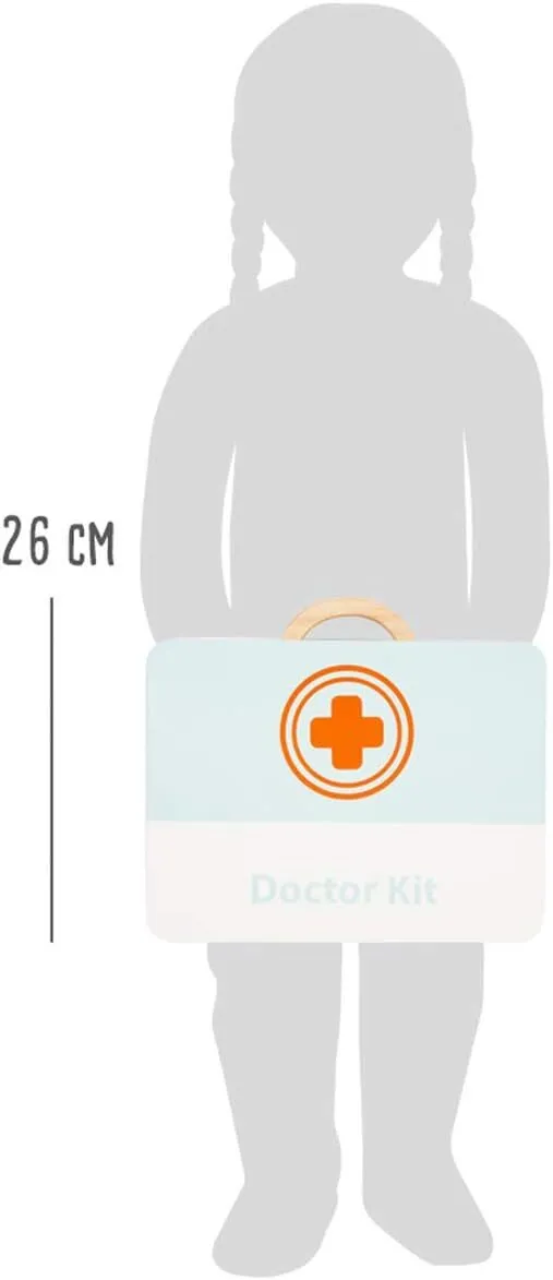 Trusa Doctor si Dentist pentru Copii, lemn, small foot [6]