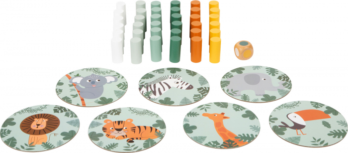 Turnul balansoar Safari, 44 de piese, small foot [6]