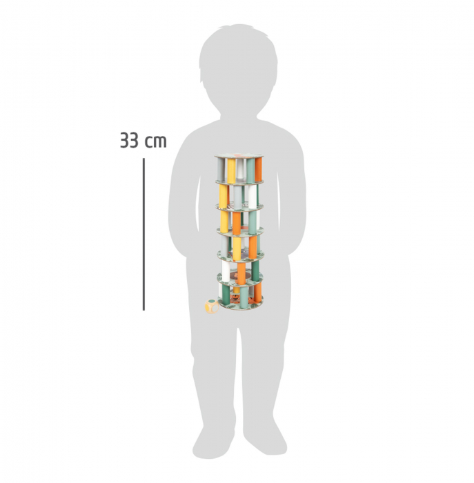 Turnul balansoar Safari, 44 de piese, small foot [5]