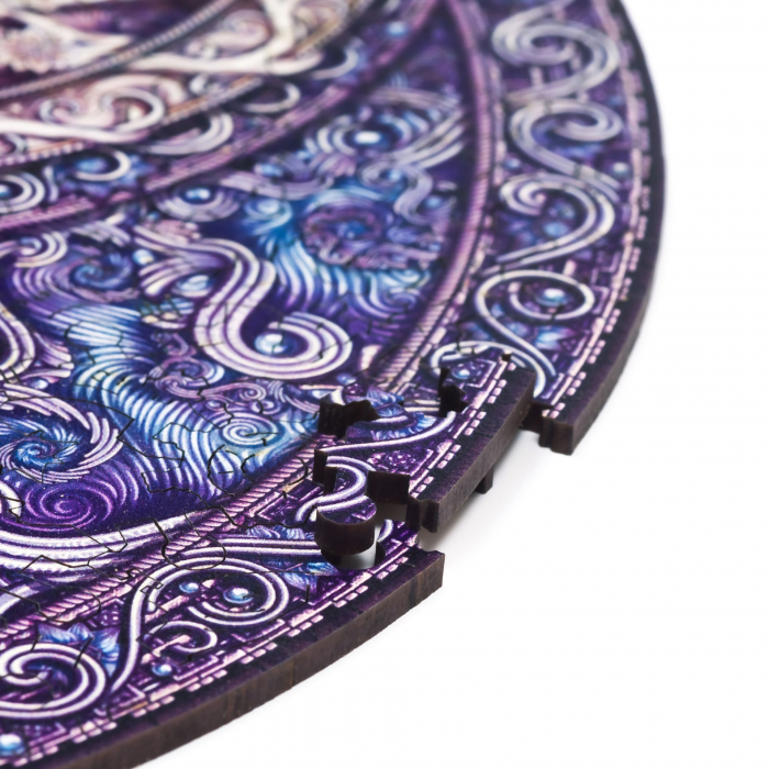 Puzzle din Lemn Mandala, 200 piese, Unidragon [2]