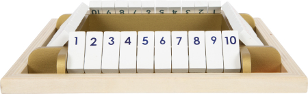 Joc de zaruri Shut the Box Gold Edition, 20x20x37c [3]