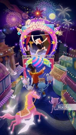 Robotime Amusement Park Music Box AMD41 - Model din Lemn [1]