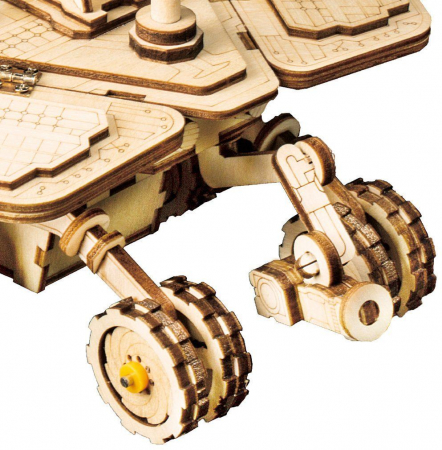 Robotime Opportunity Rover cu celulă solară LS503 - Model din Lemn [2]