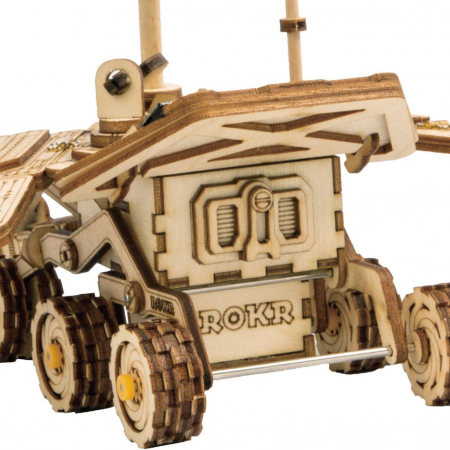 Robotime Opportunity Rover cu celulă solară LS503 - Model din Lemn [1]