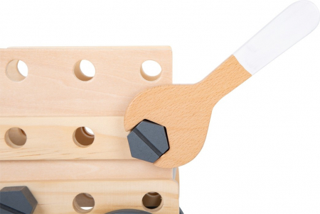 Set de Constructie din Lemn Scule & Piese [4]