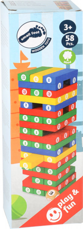 Jenga, Turn Instabil cu Numere [2]