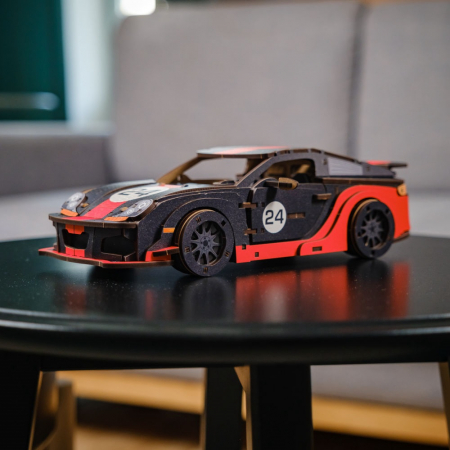 Puzzle 3D Lemn, Comet GTS Z, DIY Woosaic, 219 piese, Unidragon [2]