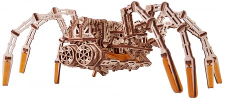 Puzzle 3D Lemn, Animal, Păianjen Steampunk [4]