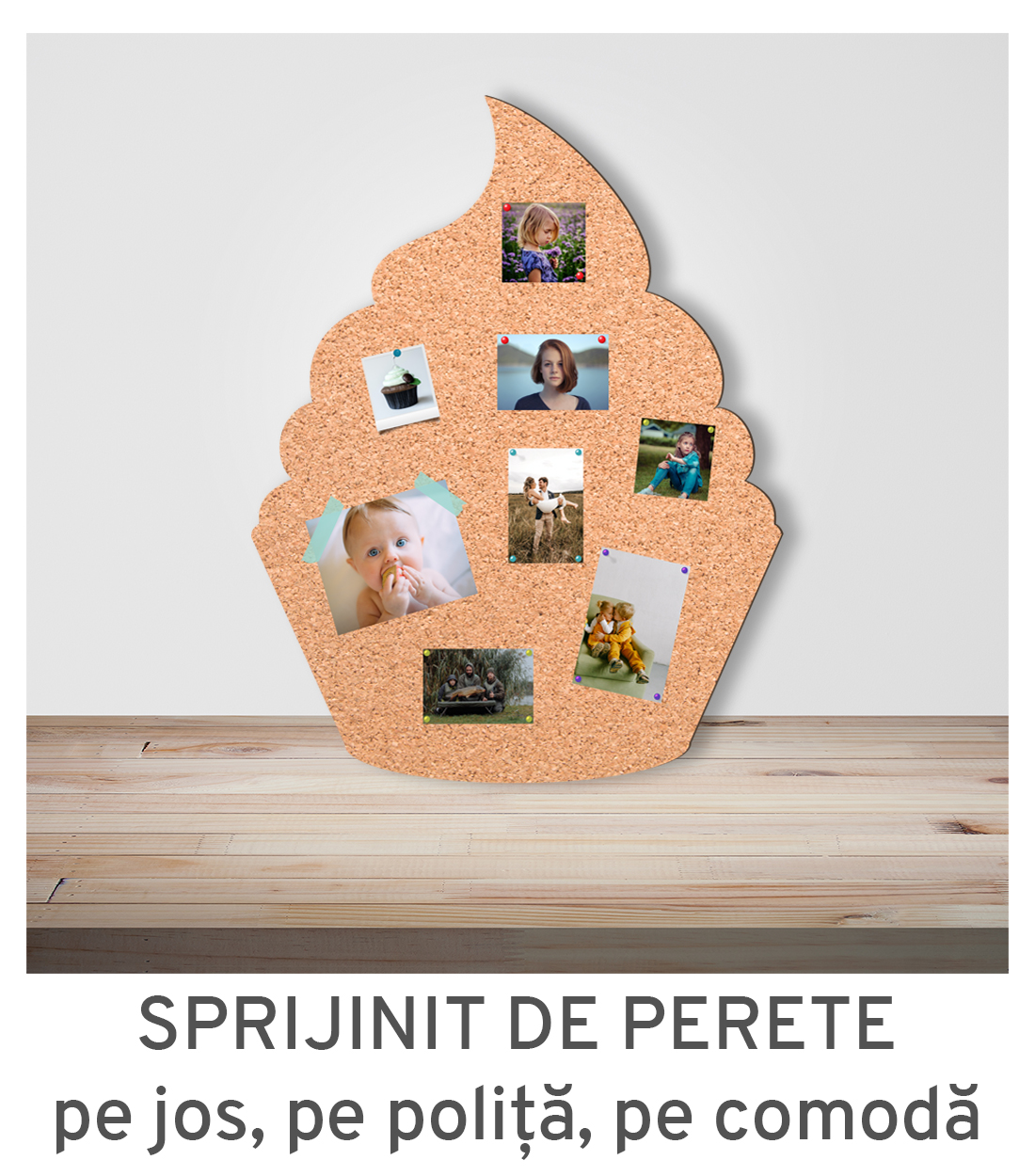 Decoartiune perete colaj foto