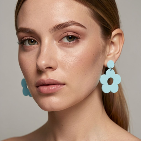 Cercei Simpli din Plexiglas – Culori Vibrante [1]