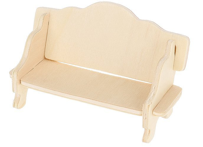 Un set de mobilier din lemn pentru păpuși 34 buc. [8]