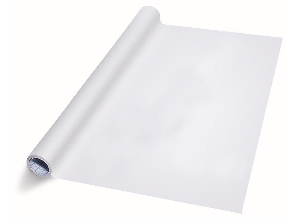 Abtibild sticker autocolant tabla de scris, alb, 200x 45 cm, pentru prezentari sau copii [2]
