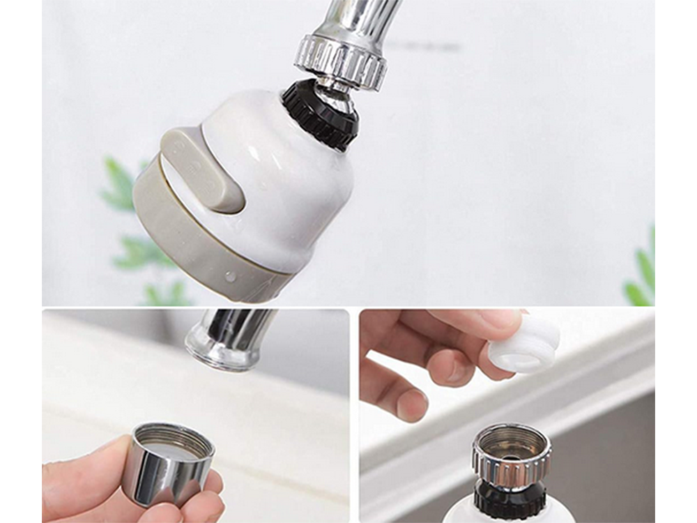 Adaptor, etensie robinet de bucătărie 3 în 1, perlator [3]