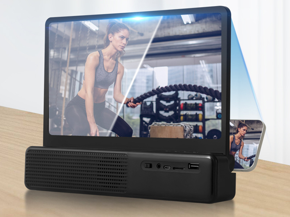 Amplificator de ecran cu lupă de ecran cu difuzor Bluetooth încorporat [9]