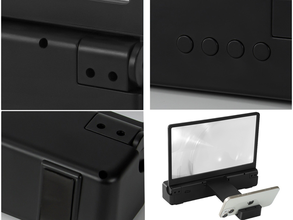 Amplificator de ecran cu lupă de ecran cu difuzor Bluetooth încorporat [7]