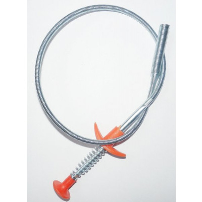 Aparat sarpe desfundat tevi de scurgere, metalic, tub flexibil, 61.5 cm [2]