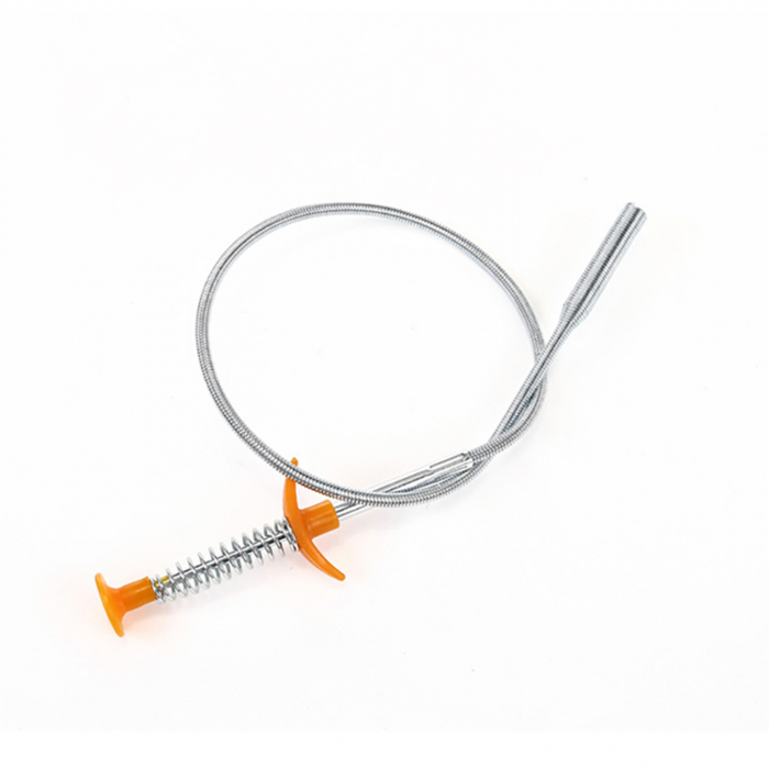 Aparat sarpe desfundat tevi de scurgere, metalic, tub flexibil, 61.5 cm [5]