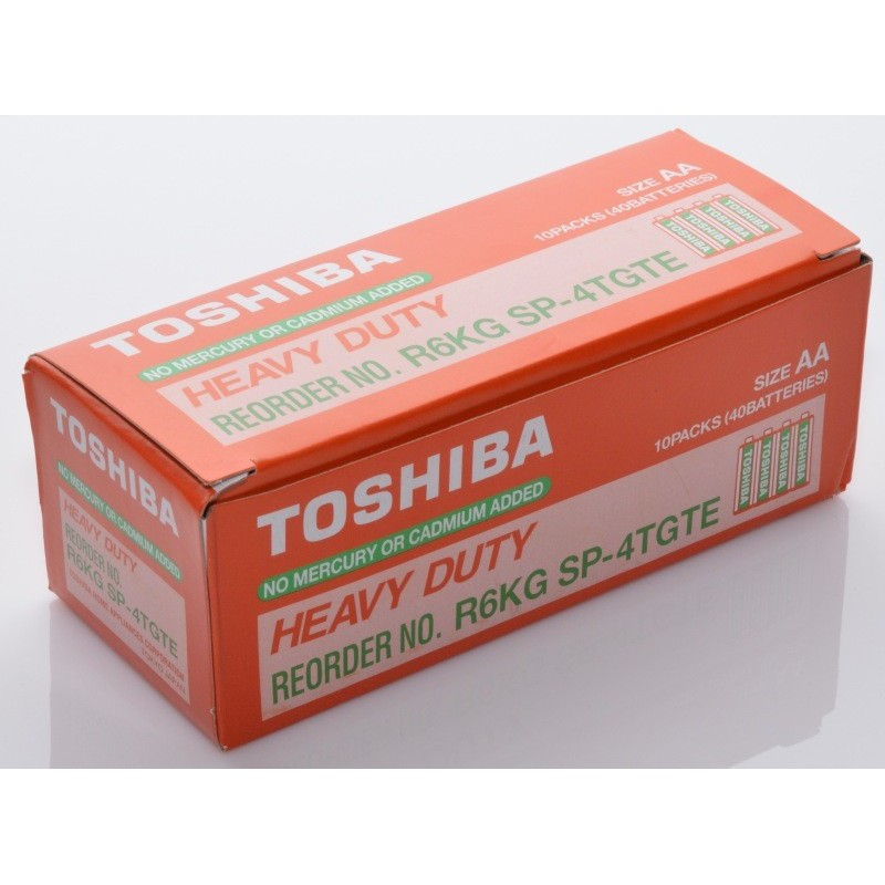Baterii Toshiba Heavy-Duty R6 AA, 4buc/set [3]