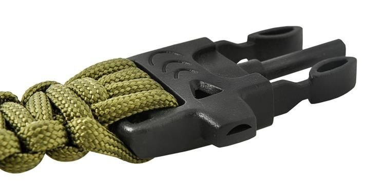 Brățară de SUPRAVIEȚUIRE cu Accesorii - Verde [11]