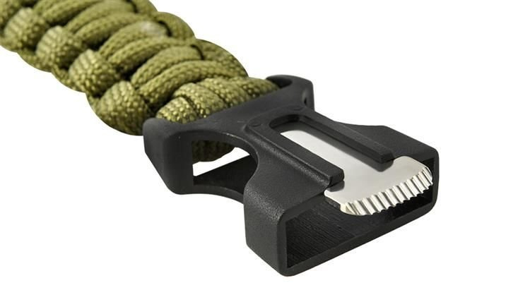 Brățară de SUPRAVIEȚUIRE cu Accesorii - Verde [10]