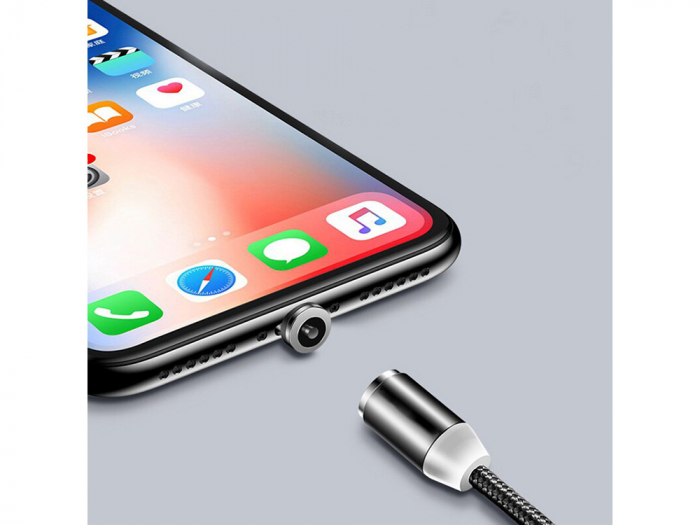 Cablu de incarcare magnetic 3 in 1 micro typ-c usb lightning 1m [7]