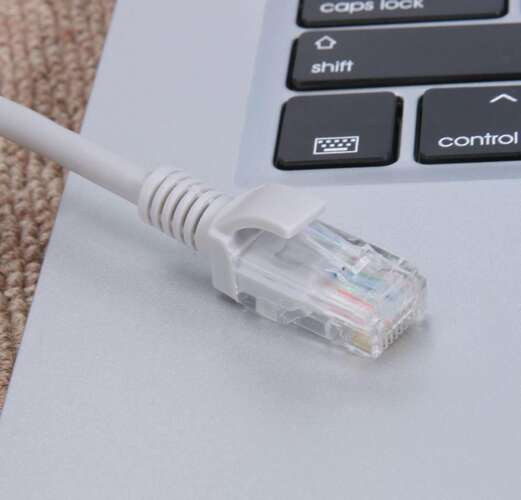 Cablu LAN de retea, Internet, RJ 45, PVC, diferite marimi, Gri [7]