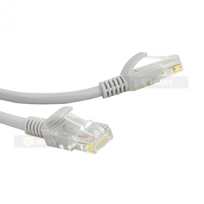 Cablu LAN de retea, Iso Trade, RJ 45, PVC, 30 m, Gri [3]