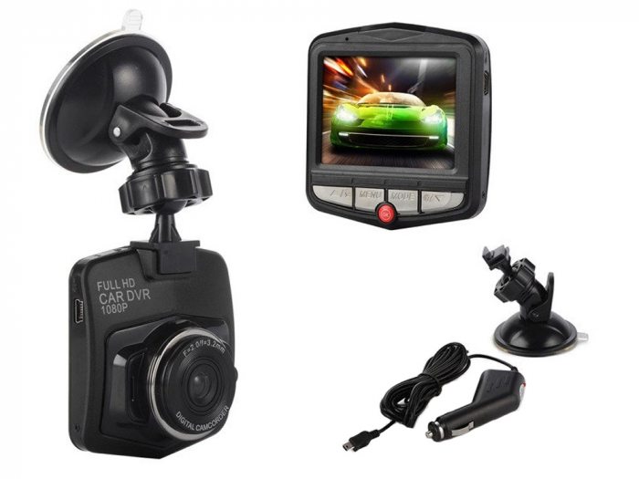 Cameră auto full hd cu display lcd înregistrator de conducere video [6]