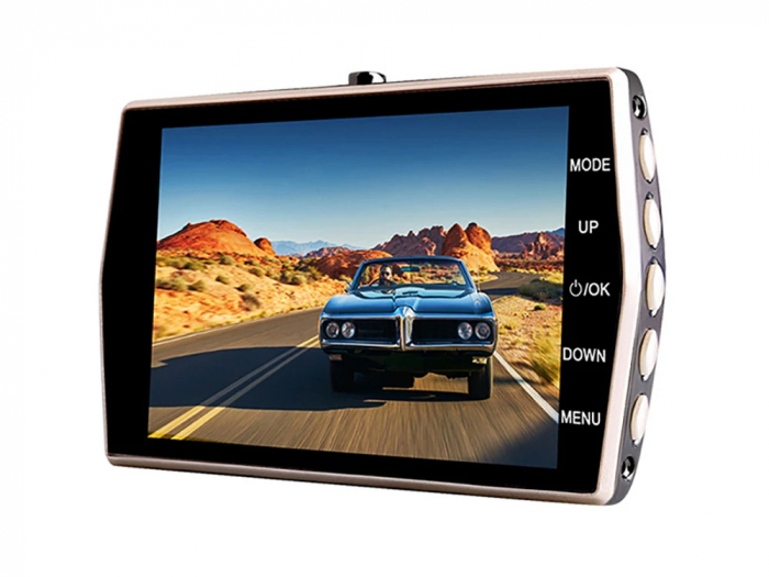 Camera auto full hd cu display lcd video recorder cu marșarier [3]