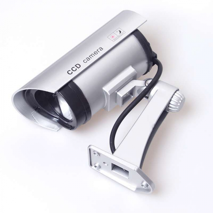 Camera supraveghere falsa dummy camera cu led, ZW70 IR, 2 baterii AA, Alb [5]