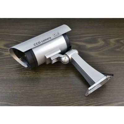 Camera supraveghere falsa dummy camera cu led, ZW70 IR, 2 baterii AA, Alb [2]