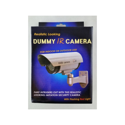Camera supraveghere falsa dummy camera cu led, ZW70 IR, 2 baterii AA, Alb [3]