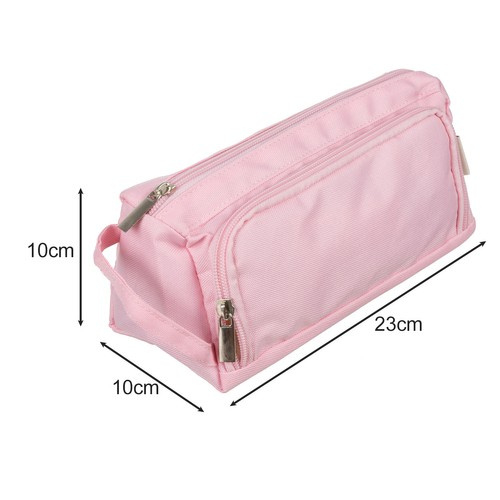 Penar dublu extensibil pentru creioane - roz [3]