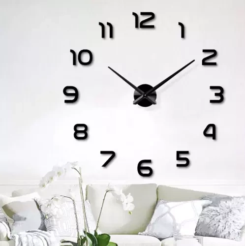 Ceas de Perete DIY Loft - Reglabil 60-130cm [3]