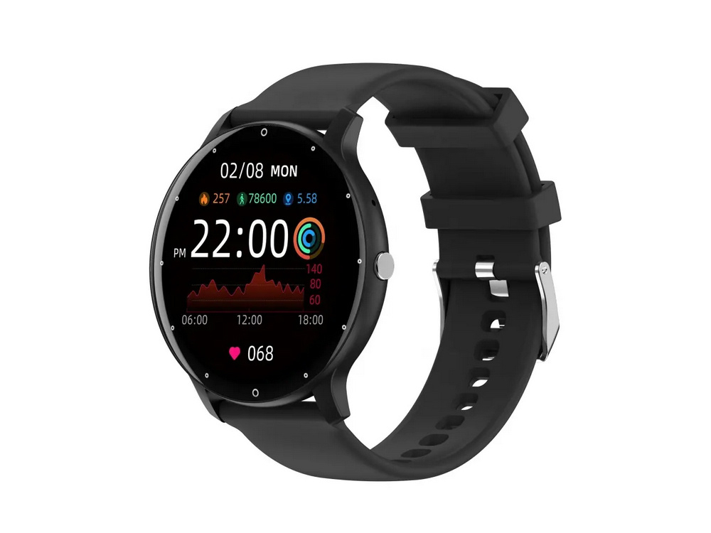 Ceas inteligent pentru femei,  pentru bărbați,curea de cauciuc, sport, Bluetooth, apeluri [9]