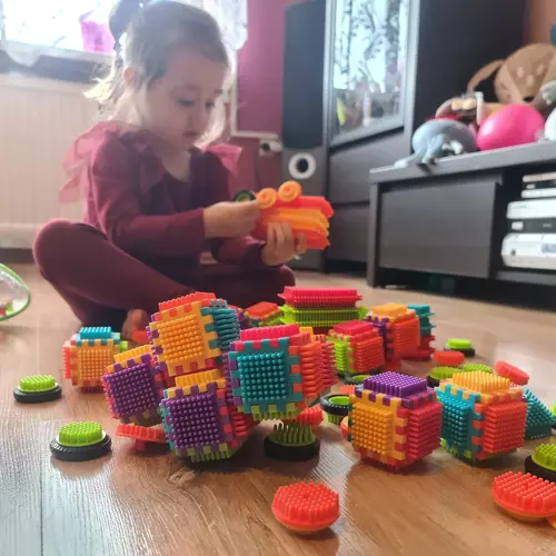 Baloți de construcție - aricii 192 bucăți. Kruzzel 20376 [11]