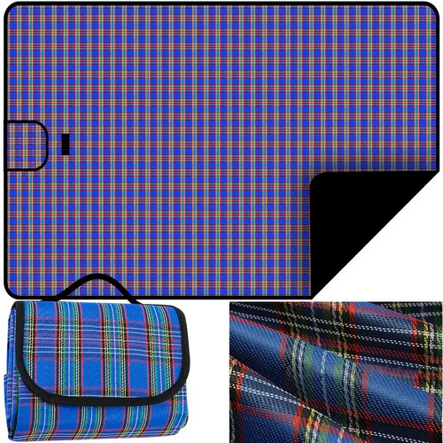 Covor de picnic 145x180 basic - albastru [1]