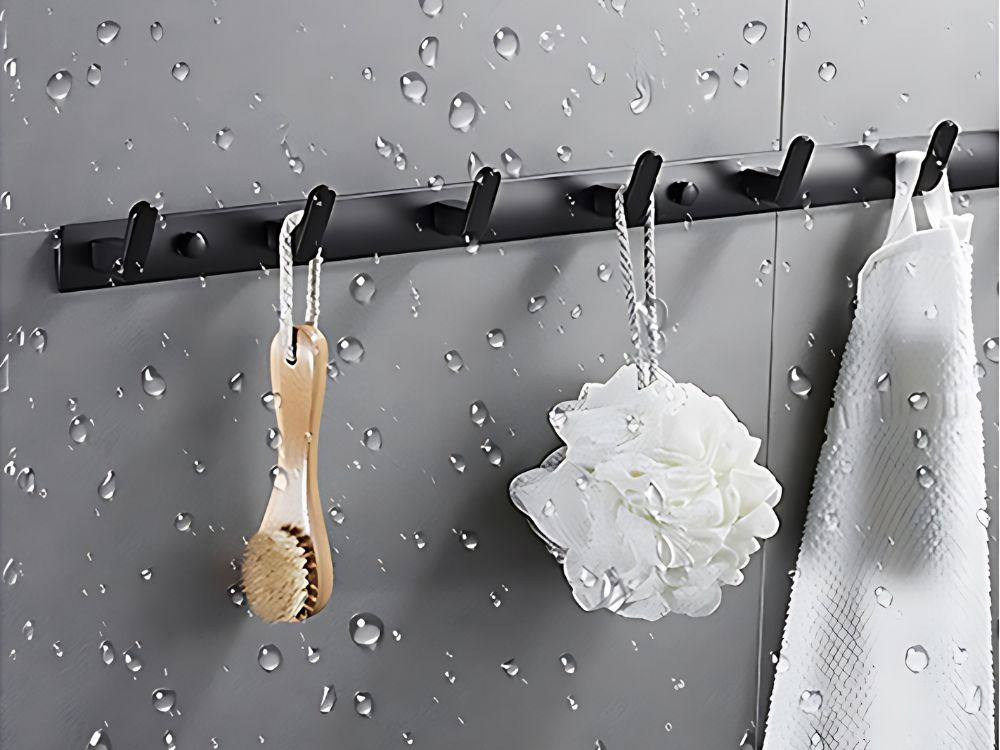 Cuier baie pentru haine, prosoape baie, bucătărie, cuier perete loft 54,5 cm [5]