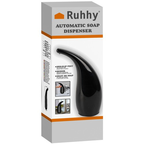 Dispenser de săpun fără contact  Negru [2]