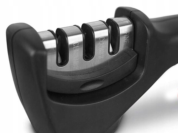 Dispozitiv ascutit cutite, 3 nivele intensitate, plastic ABS, negru [6]
