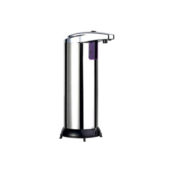 Dozator de sapun inteligent automat cu senzor de miscare, infrarosu, fara contact, design modern, 250 ml, Argintiu [2]