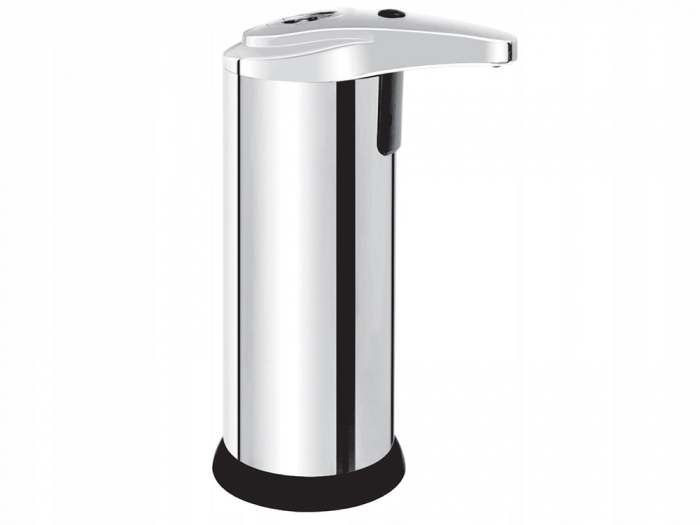 Dozator de sapun inteligent automat cu senzor de miscare, infrarosu, fara contact, design modern, 250 ml, Argintiu [7]