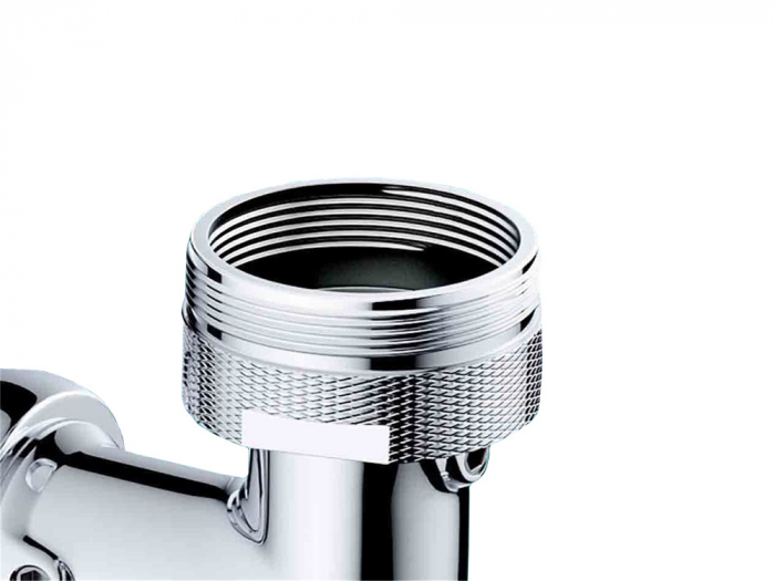Extensie Robinet Rotativa, Adaptor Apa Baterie, Universal, Rotatie de 1080 °, Functie de Economisire a Apei, Doua Moduri Dus / Bule, Argintiu [9]