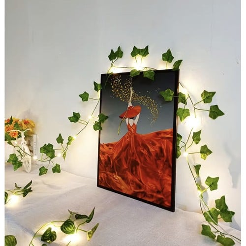Ghirlada iedera artificiala cu lumina led [13]