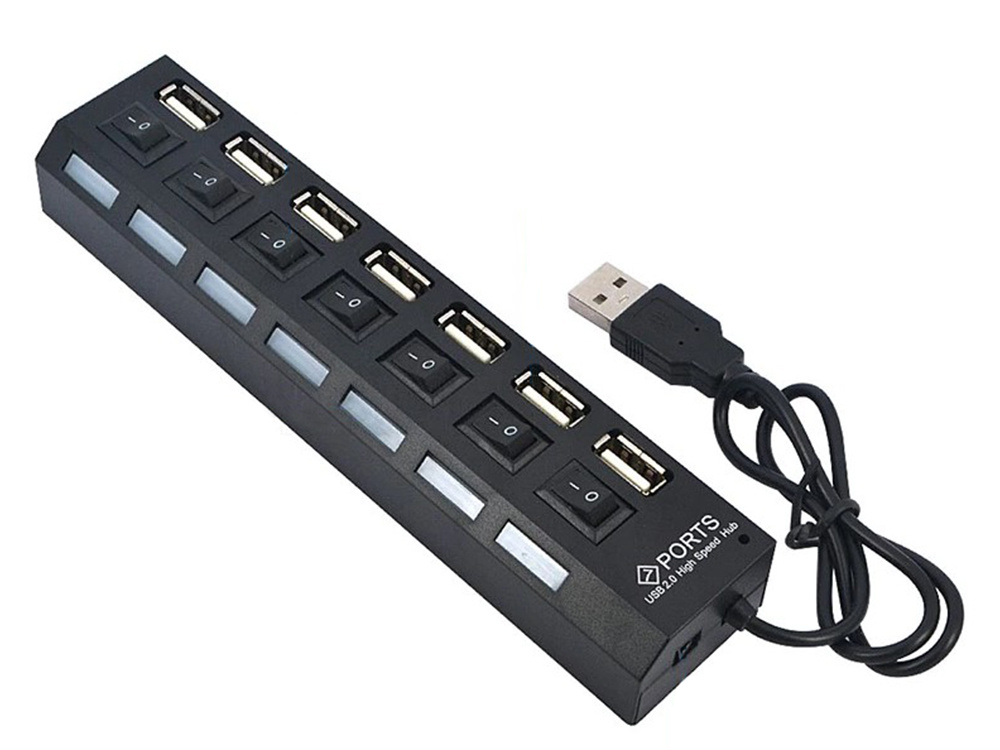 Hub USB Splitter 7 Porturi 2.0 [5]
