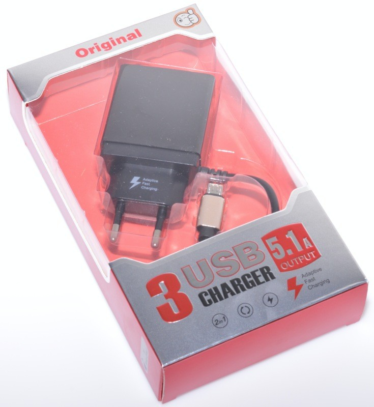 Incarcator Retea FAST – 5,1A/Micro Usb+3xUSB [3]