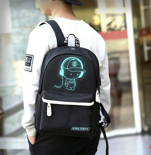 Rucsac luminos Kruzzel 19374 USB [6]